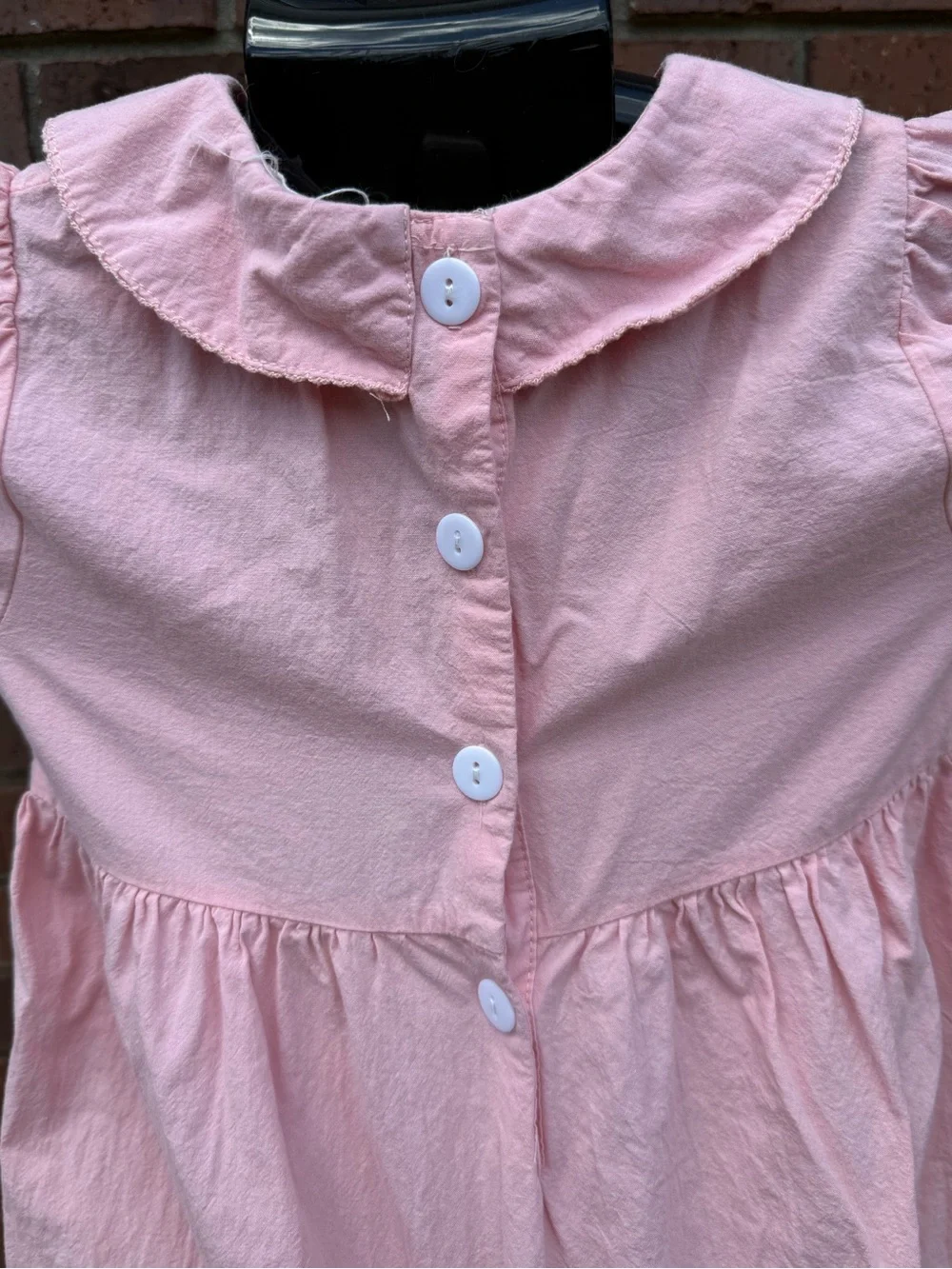 Marie Nicole Easter Smocked Dress Pink Bunny Rabbit Toddler Size Large 4T Spring
